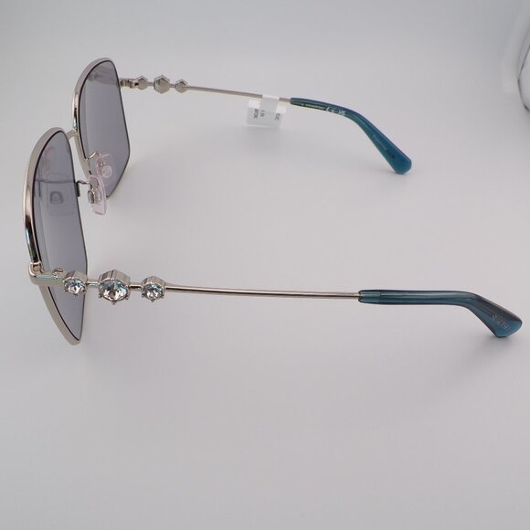 Swarovski Triple Crystal Accent Mirror Square Shades, Lux Summer Sparkle SK0379 main image 5